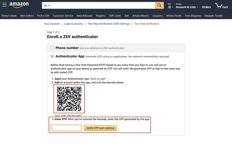 authenticator app for mac that works with amazon